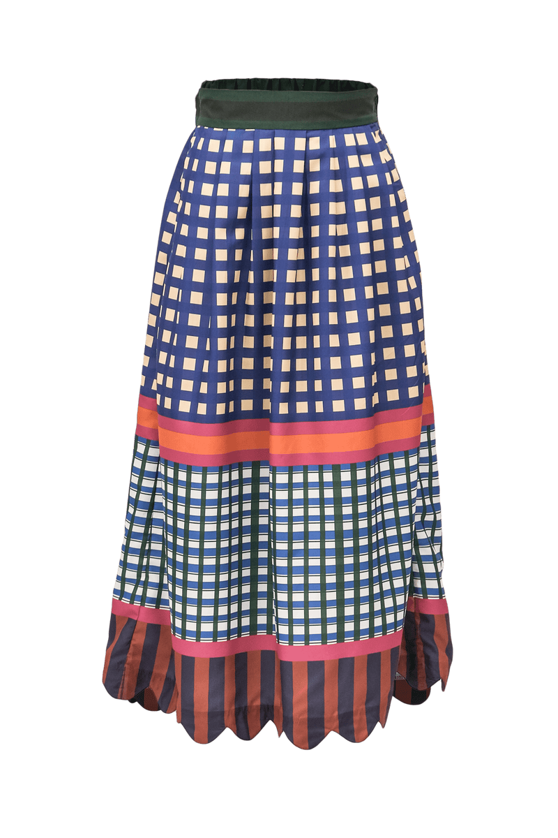 Waltz Skirt in Joy Puple Print