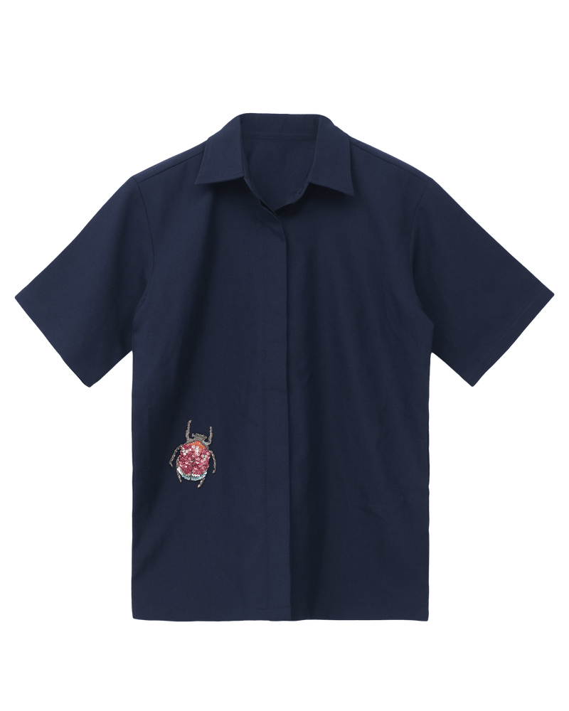 Sol Shirt in Moonlight Blue