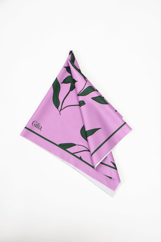 Gilia Scarf in Purple Moss