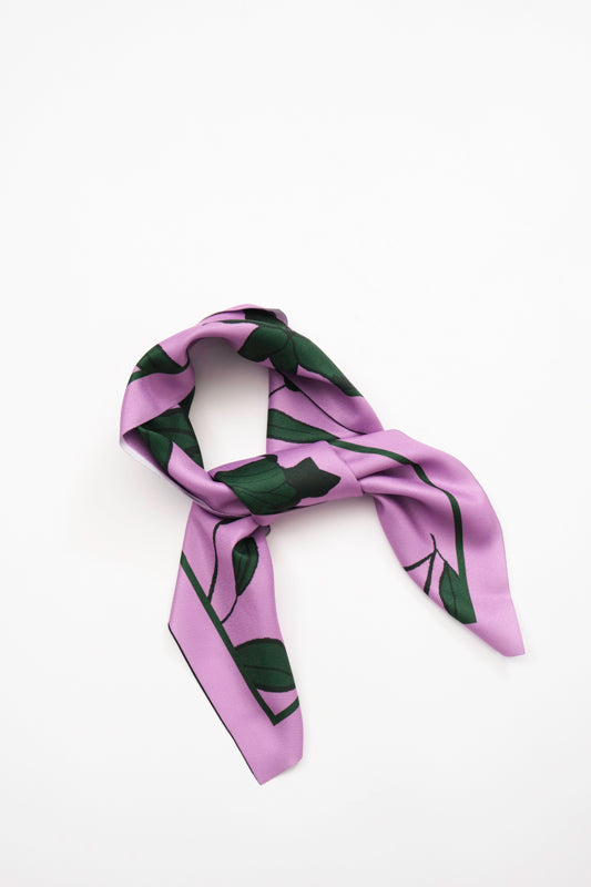 Gilia Scarf in Purple Moss