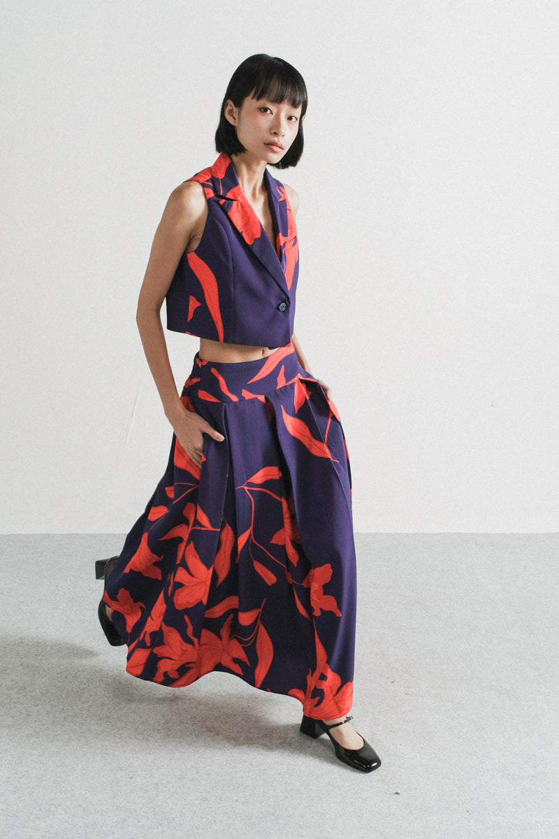 Jill Vest in Red Midnight