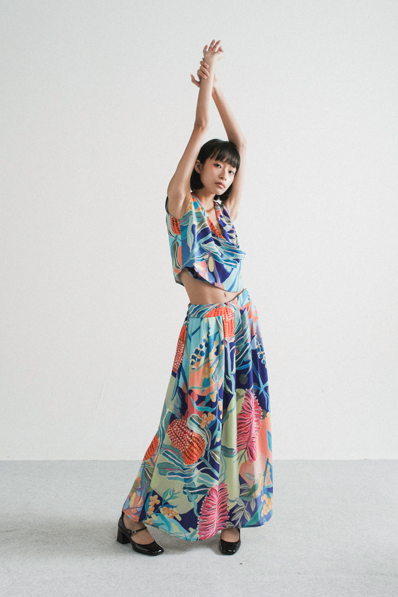 Ivy Top in Alice Spring Persian Blue