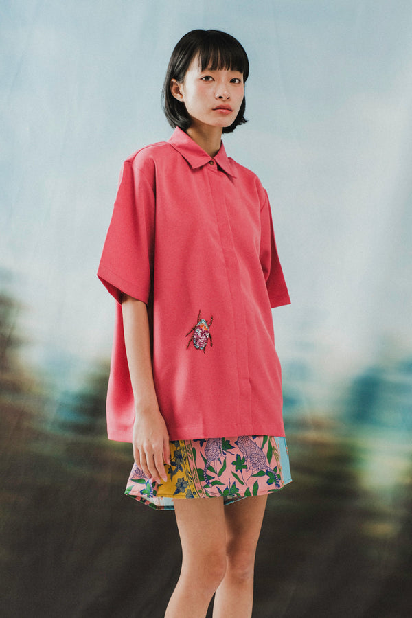 Sol Shirt in Blossom Pink