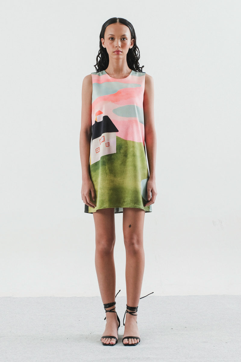 Dandelion Mini Dress in Soleil