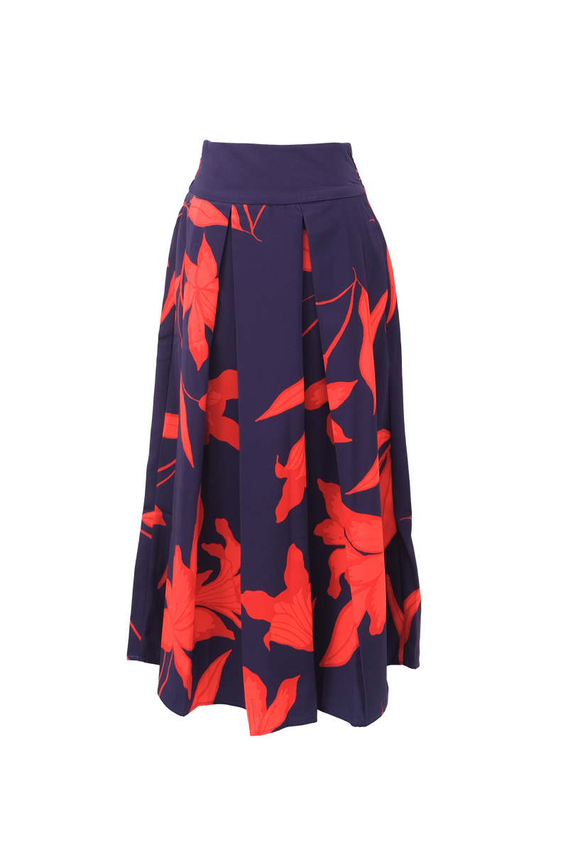 Erika Skirt in Red Midnight