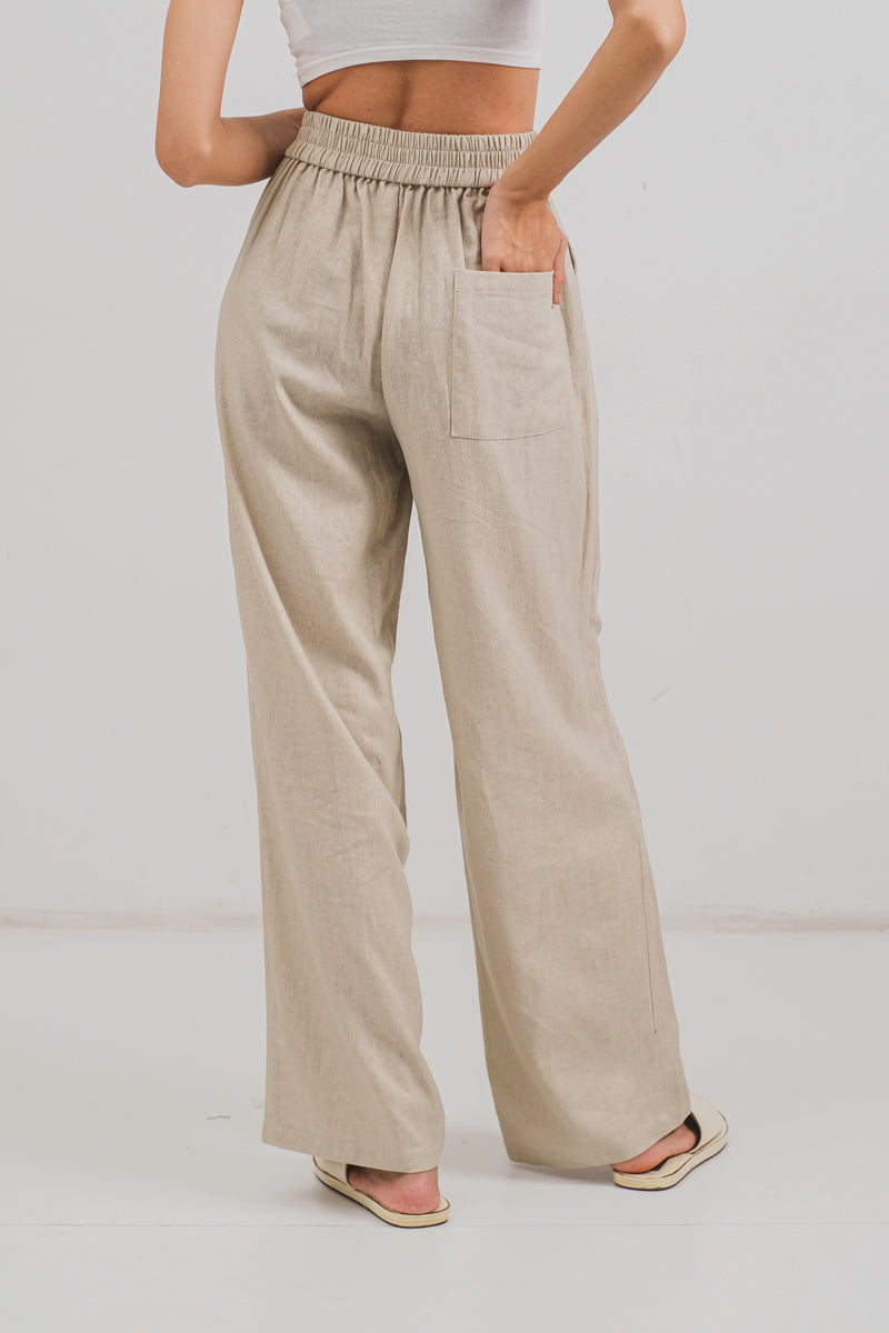 Bronte Pants in Beige