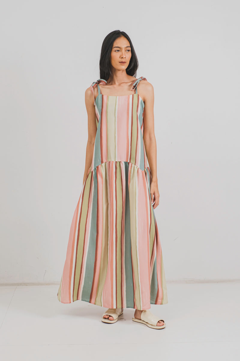 Aldinga Maxi Dress in Rose