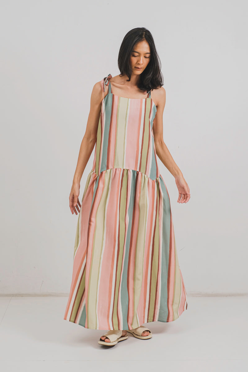 Aldinga Maxi Dress in Rose