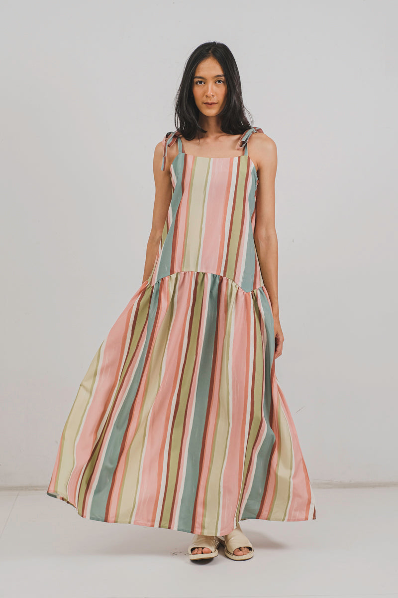 Aldinga Maxi Dress in Rose