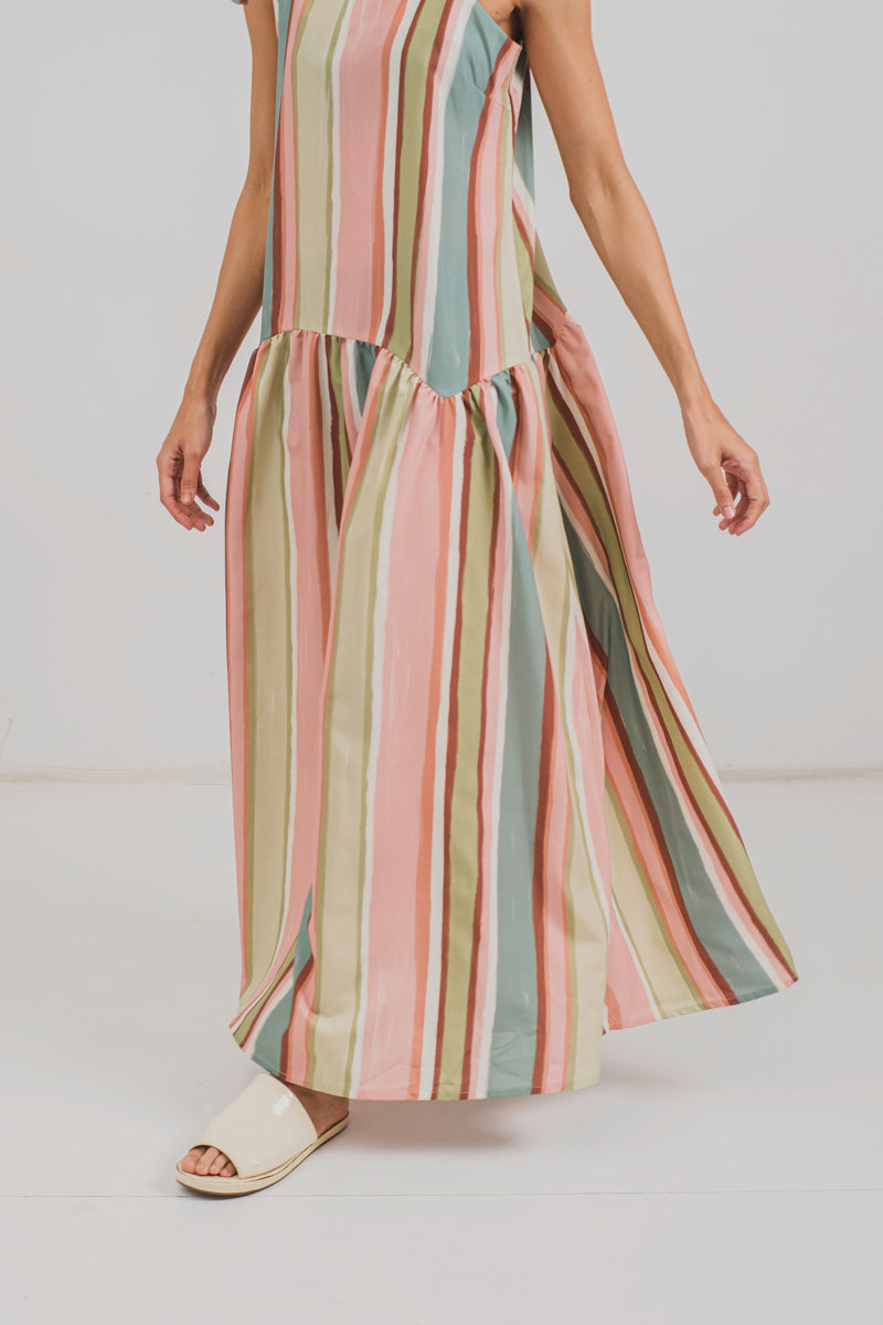 Aldinga Maxi Dress in Rose