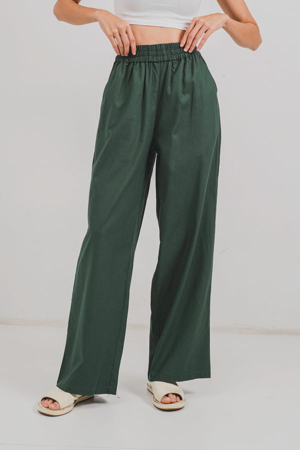 Bronte Pants in Forest Green