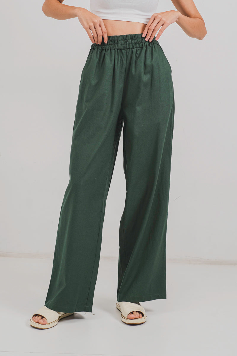 Bronte Pants in Forest Green