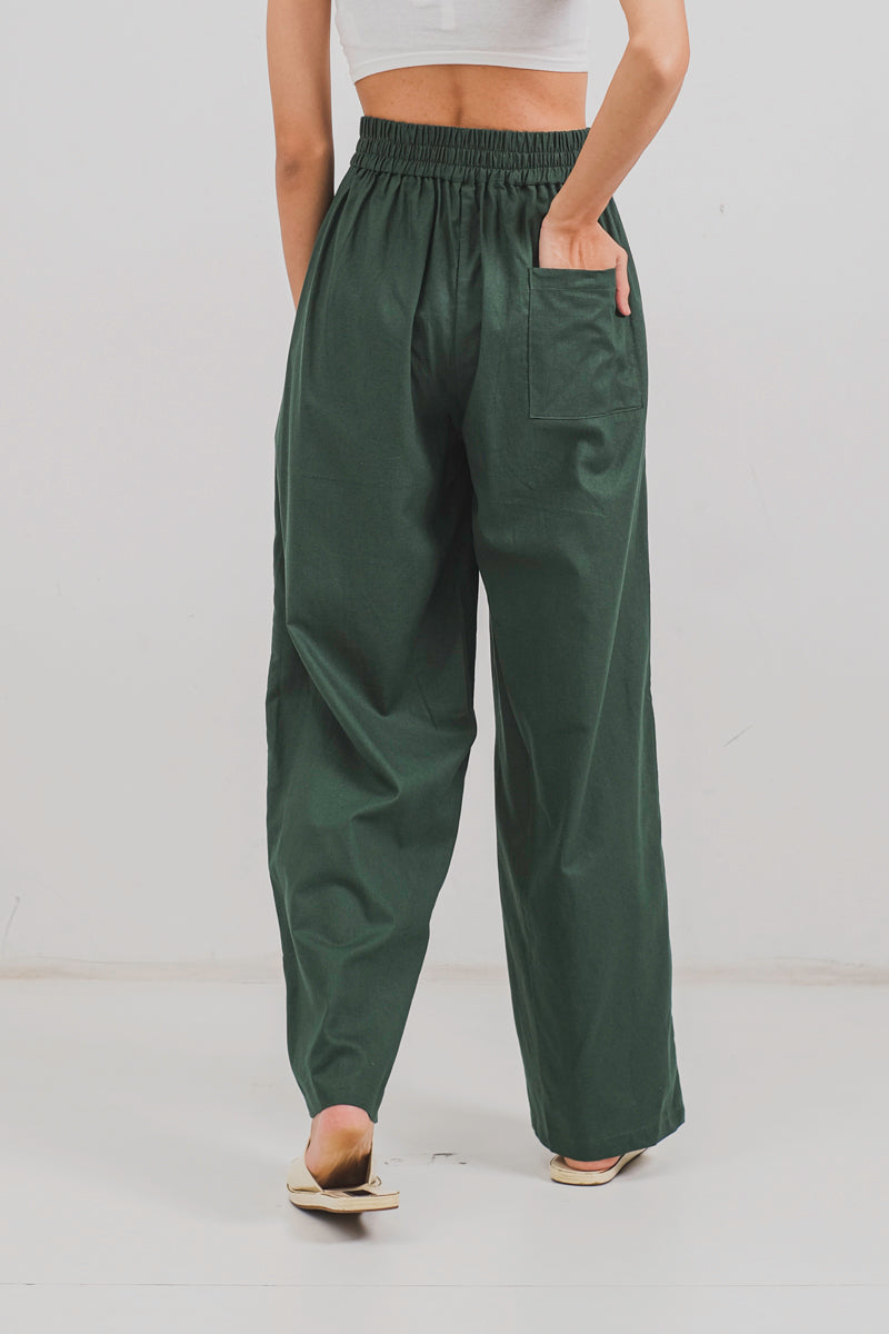 Bronte Pants in Forest Green