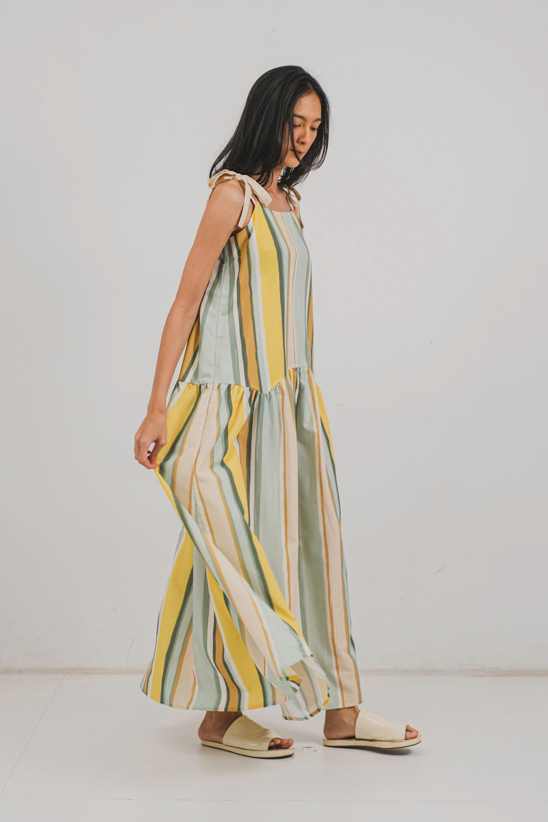 Aldinga Maxi Dress in Jaune