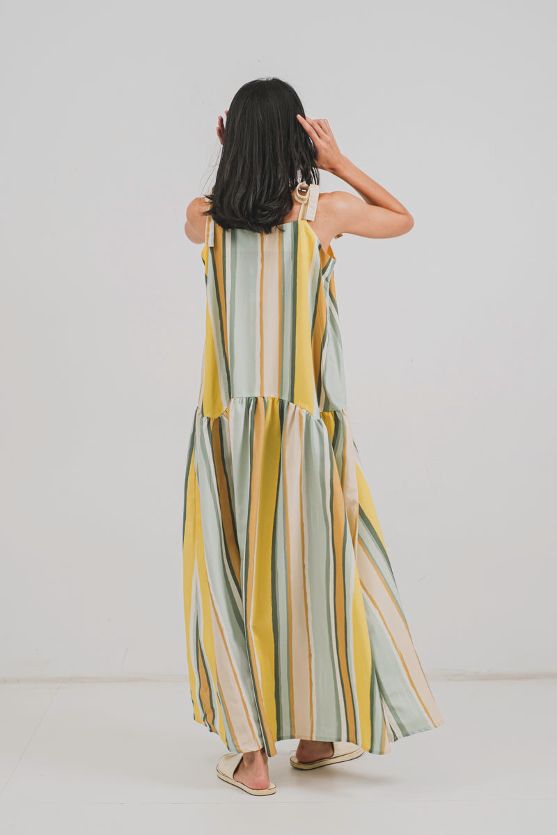 Aldinga Maxi Dress in Jaune