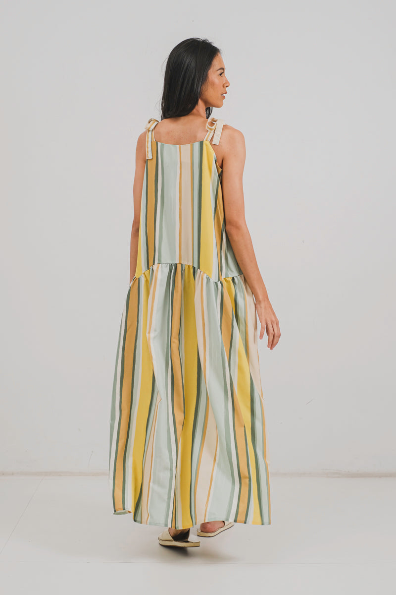 Aldinga Maxi Dress in Jaune