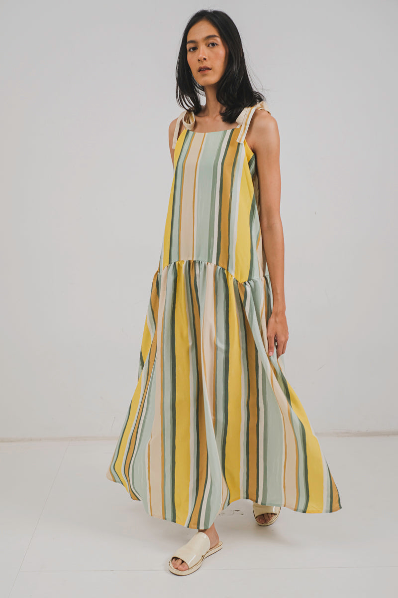 Aldinga Maxi Dress in Jaune