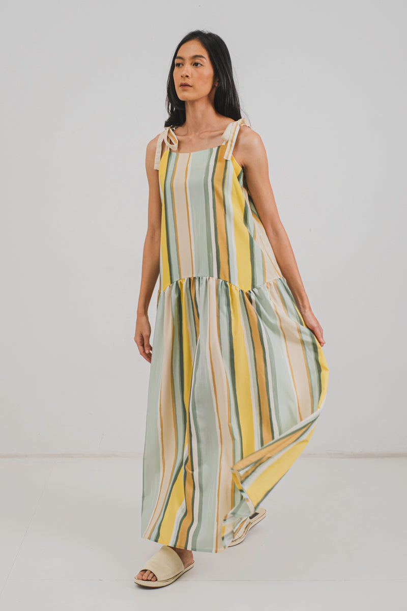 Aldinga Maxi Dress in Jaune