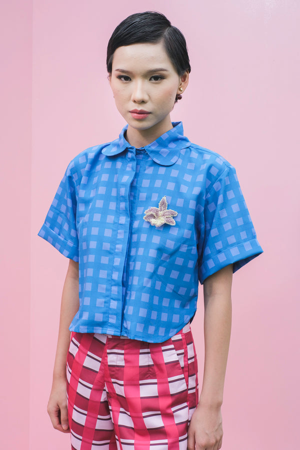 Kairi Shirt in Joy Blue