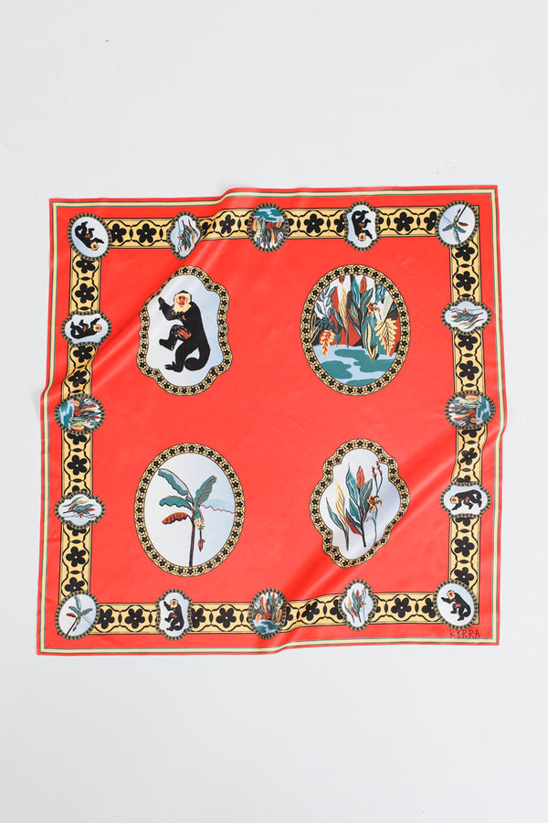 Oasea Scarf in Bright Orange