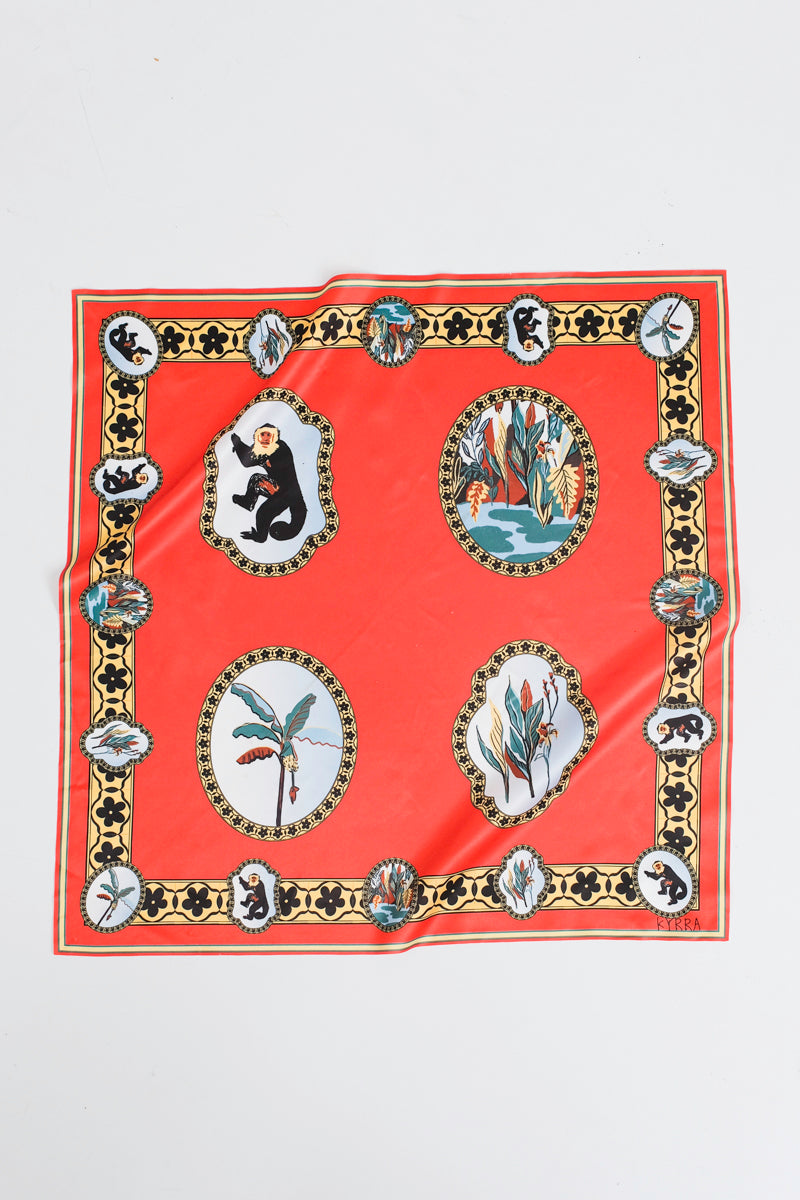 Oasea Scarf in Bright Orange