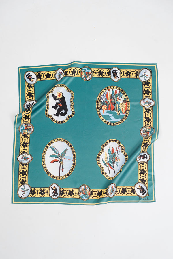 Oasea Scarf in Swamp Green