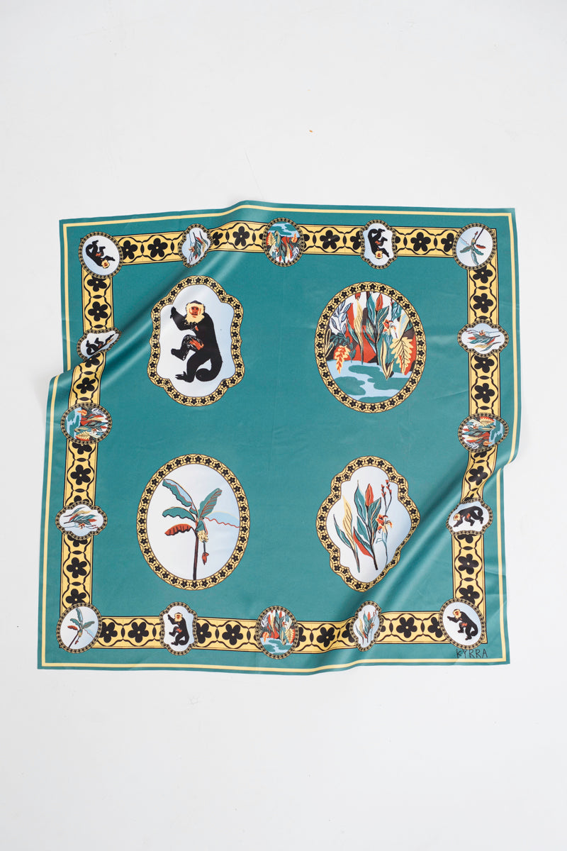 Oasea Scarf in Swamp Green