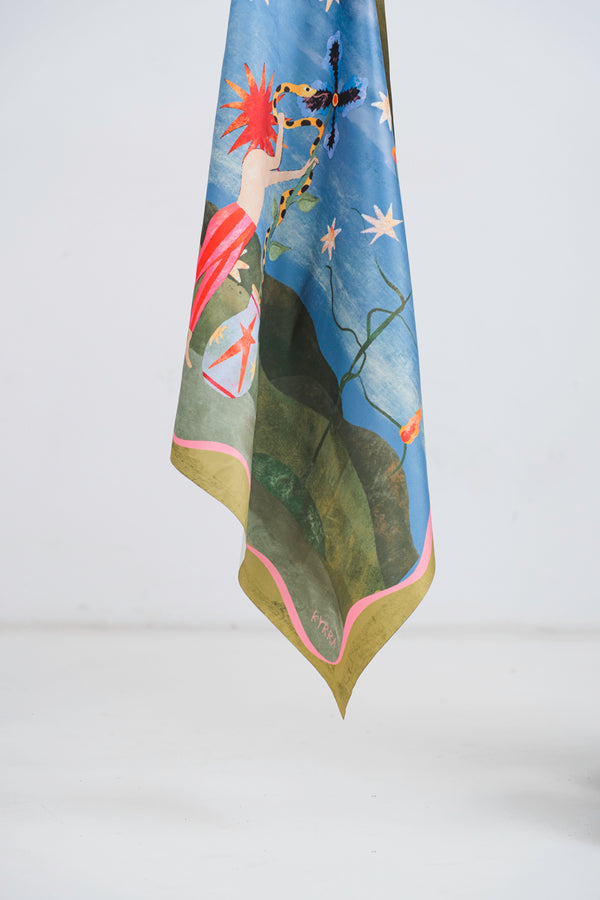 Soleil Scarf in Moonlight