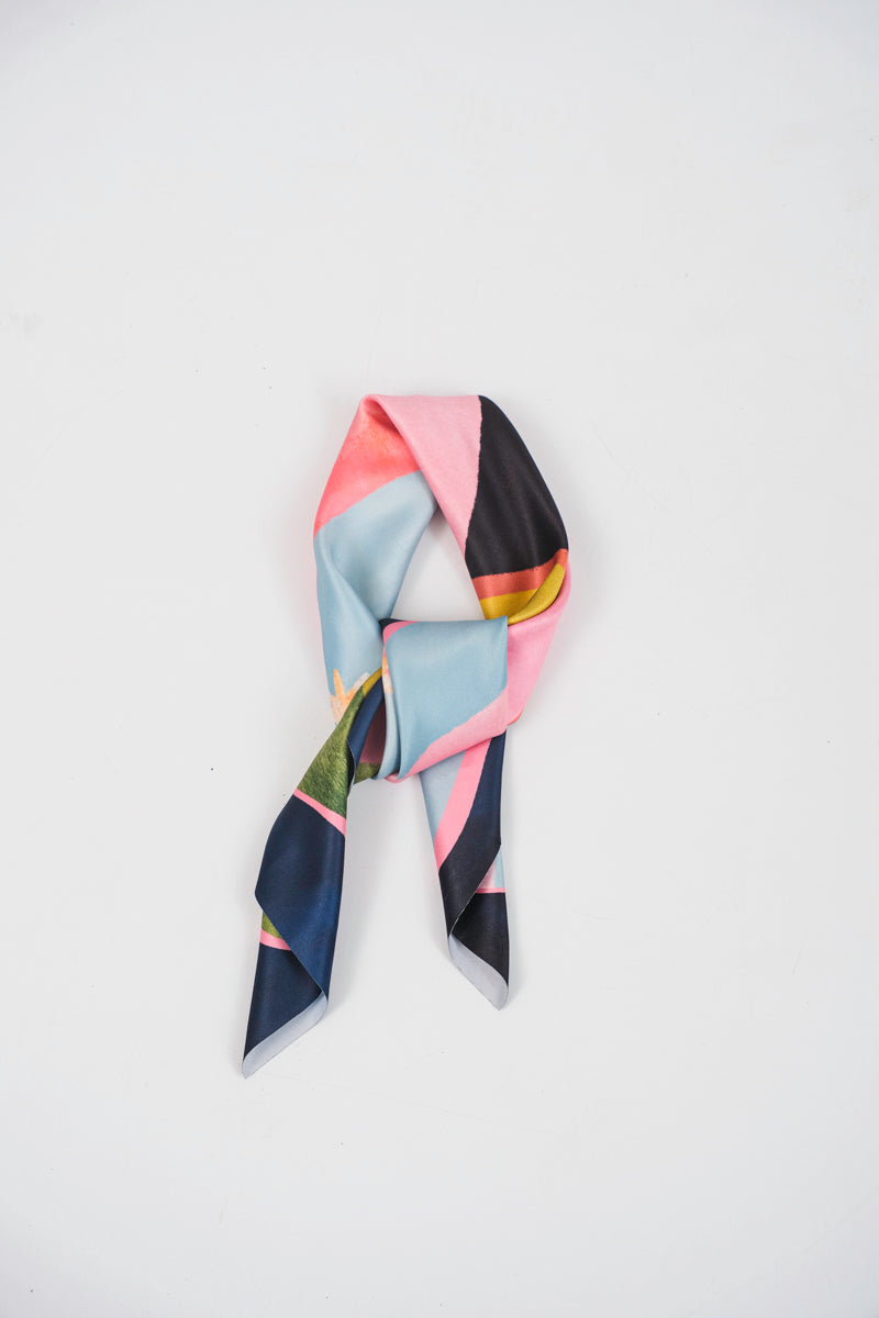 Soleil Scarf in Aurelia Pink