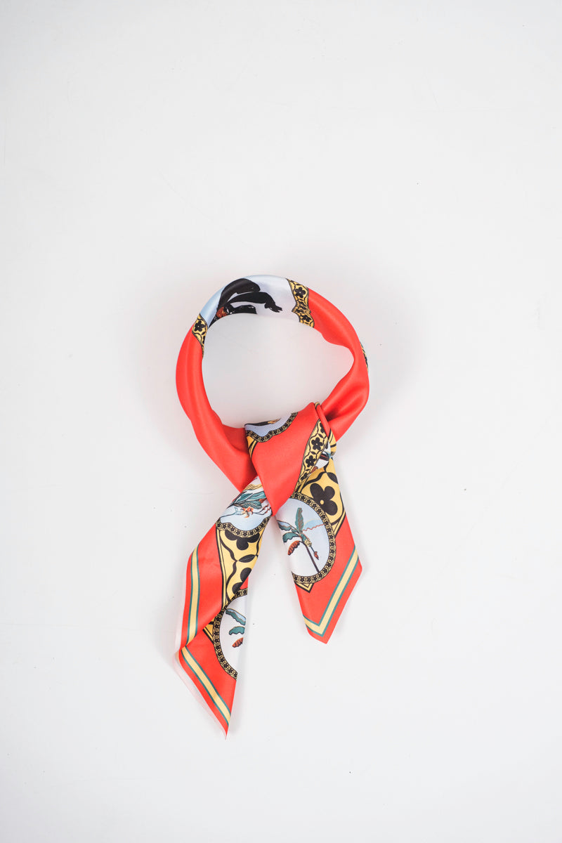 Oasea Scarf in Bright Orange