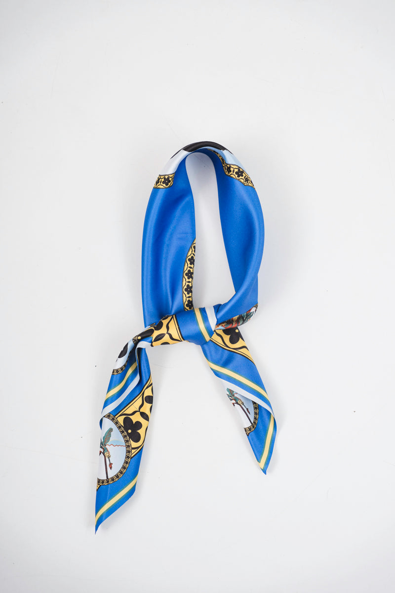 Oasea Scarf in Obsidian Blue