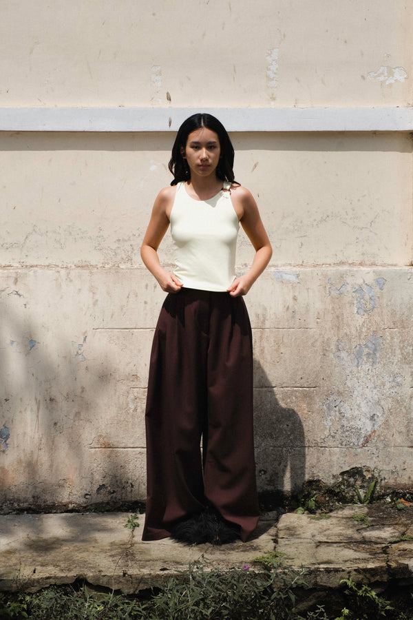 Azu Tanktop in Butter Yellow