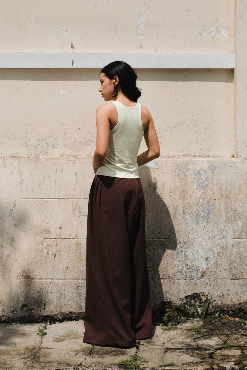 Kimo Pants in Pecan Brown