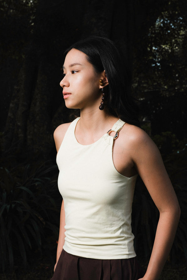 Azu Tanktop in Butter Yellow