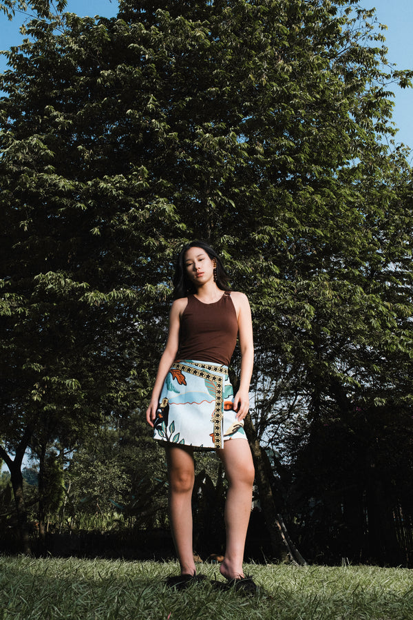 Daintree Skort in Oasea Print