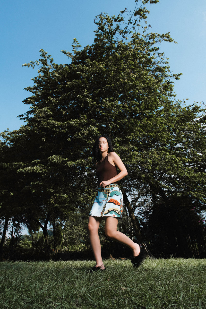 Daintree Skort in Oasea Print