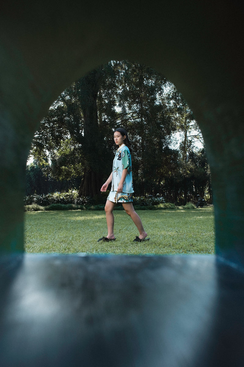 Daintree Skort in Oasea Print