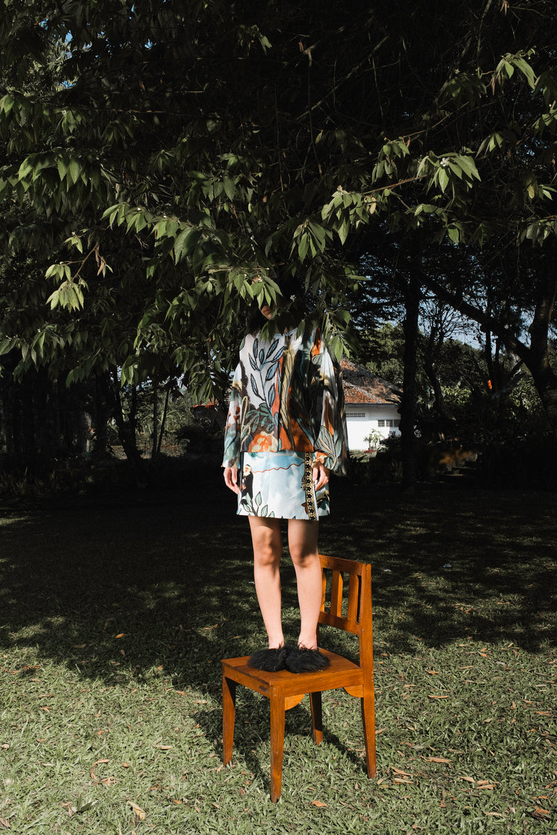Daintree Skort in Oasea Print