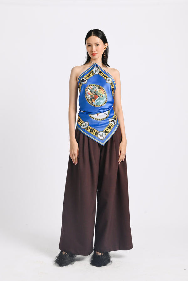 Kimo Pants in Pecan Brown