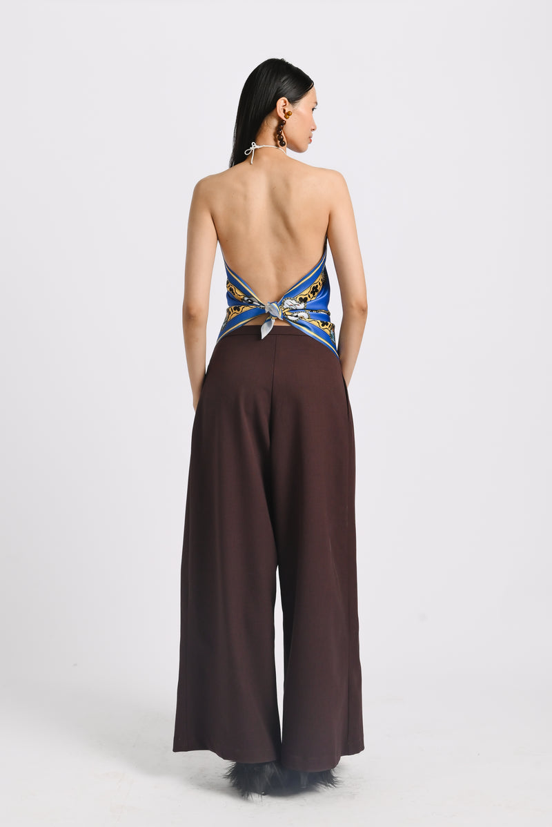 Kimo Pants in Pecan Brown