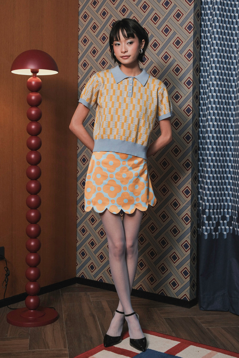 Hayley Polo in Frosty Lemon