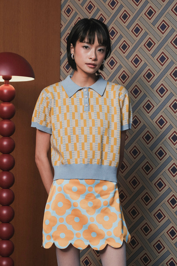 Hayley Polo in Frosty Lemon