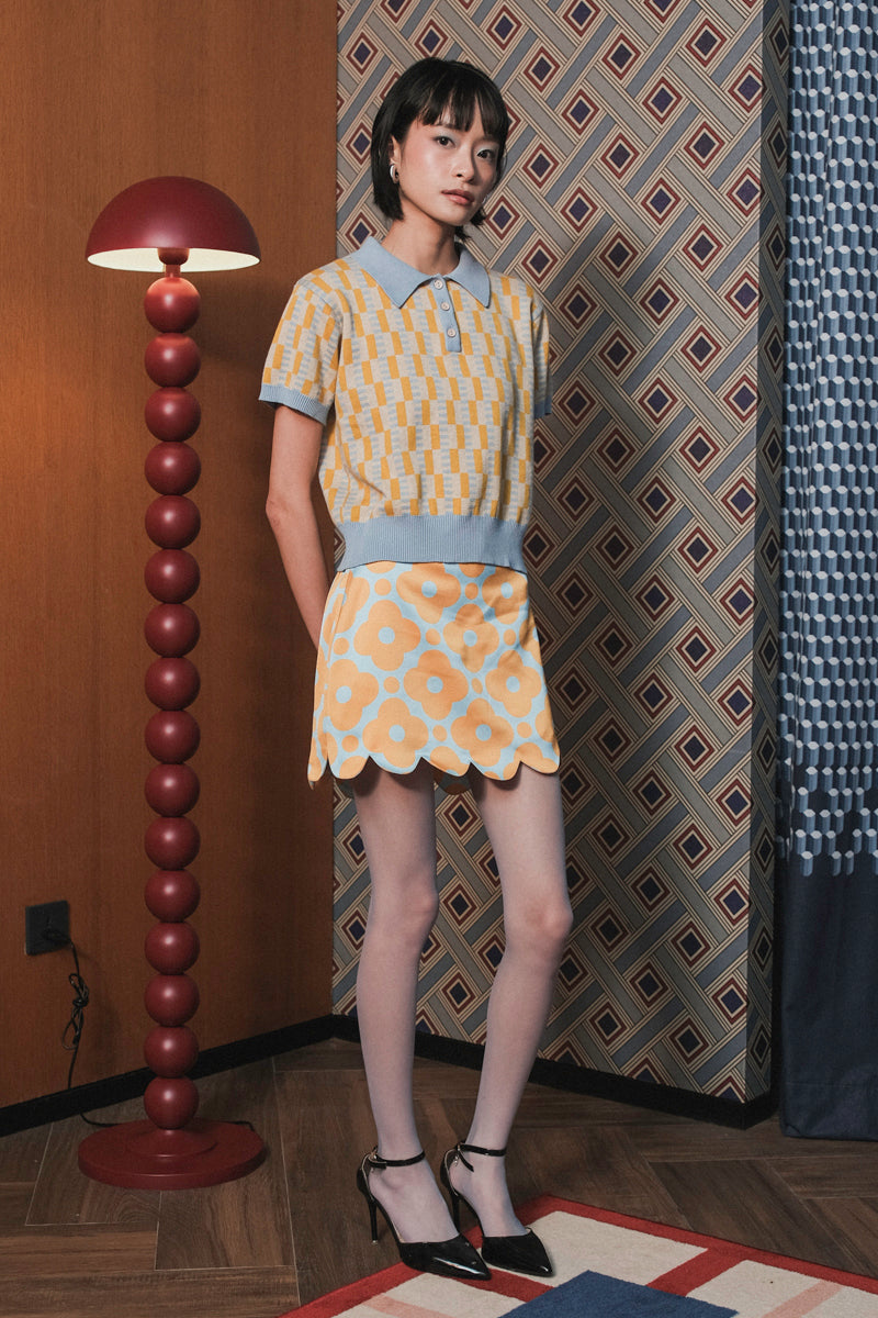 Hayley Polo in Frosty Lemon