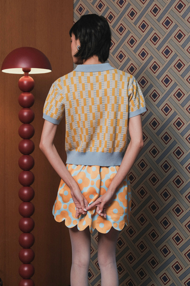 Hayley Polo in Frosty Lemon