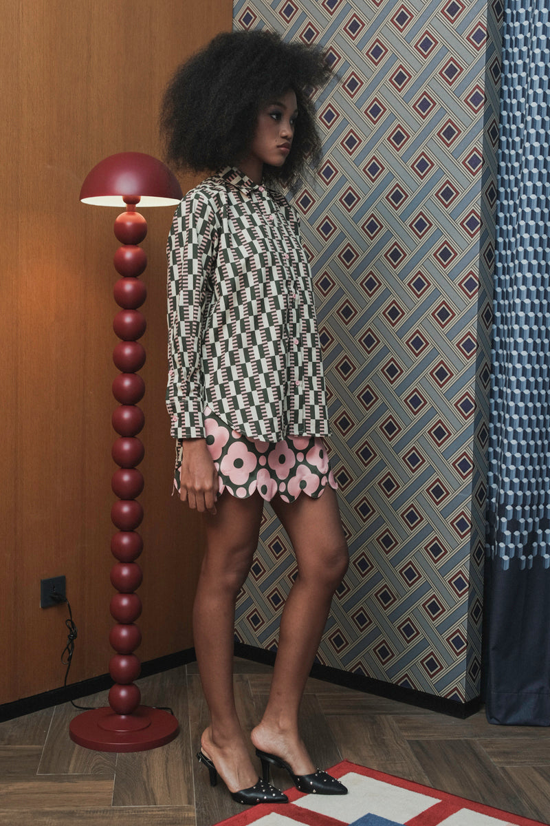 Manhattan in Pink Pine