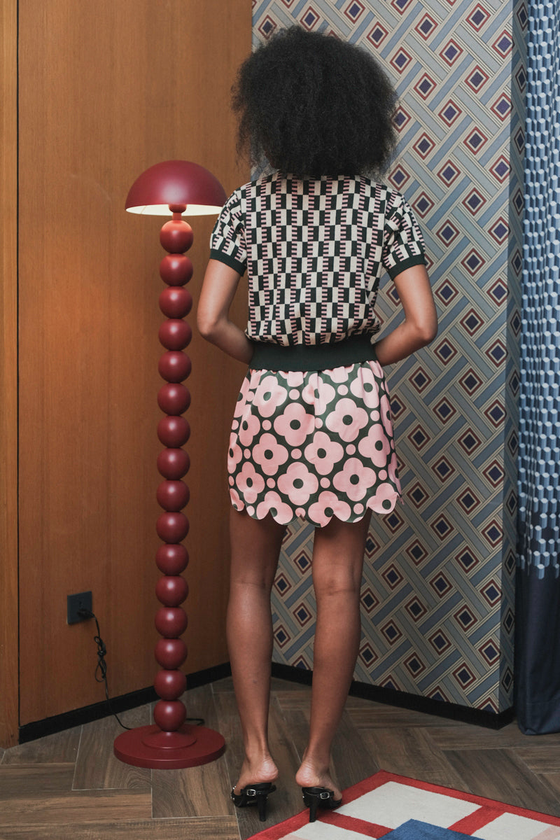 Hayley Polo in Pink Pine