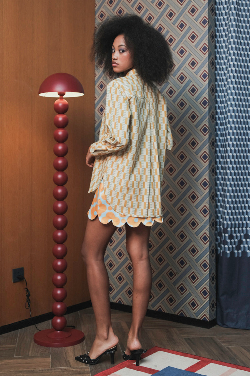 Manhattan in Frosty Lemon