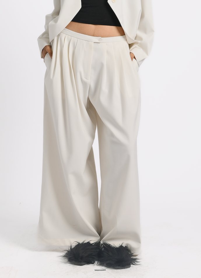 Kimo Pants in Bone White