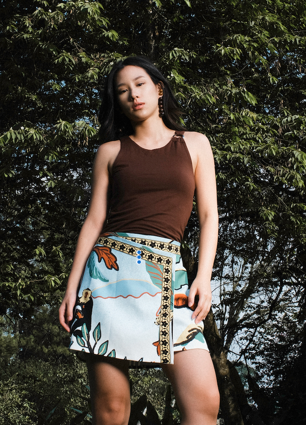 Azu Tanktop in Pecan Brown