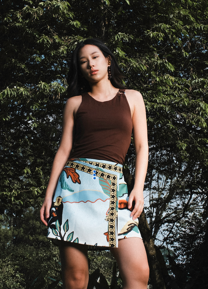 Azu Tanktop in Pecan Brown